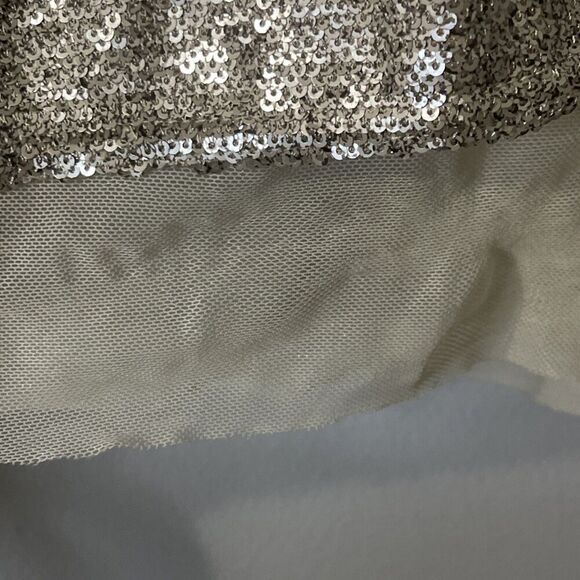 FREE PEOPLE Sequin Skirt Size Large Blush Pink NEW Party Glitz Glam Tulle - Picture 5 of 12